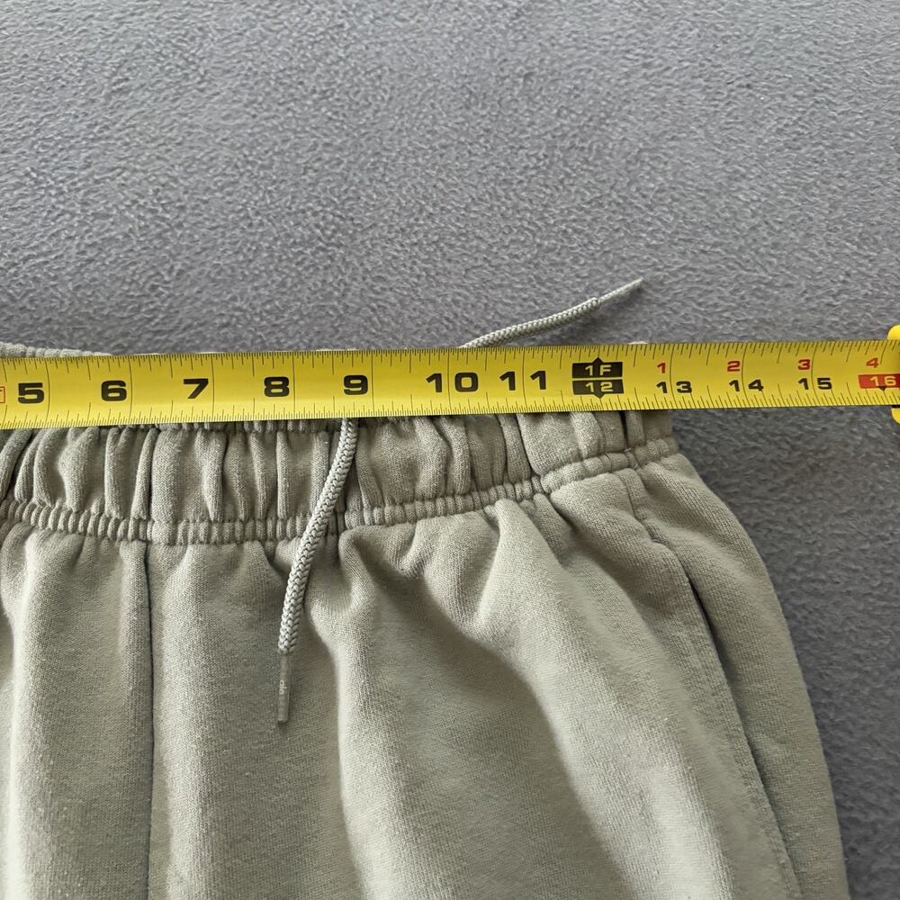 Alo Black Jogger Pants Size S Drawstring Elastic Waist Tapered Leg Sage Green - Picture 4 of 6